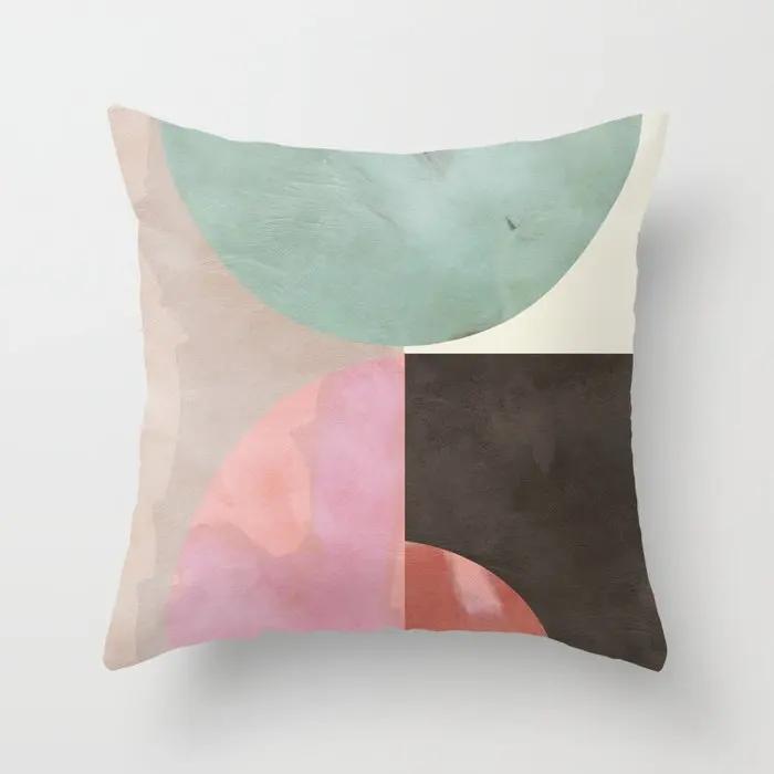 Decorative Home Pillow Case Cushion Covers 45*45 Nordic 40*40 40x40 50x50cm Living Room Modern Geometric Abstract 45x45 60x60cm