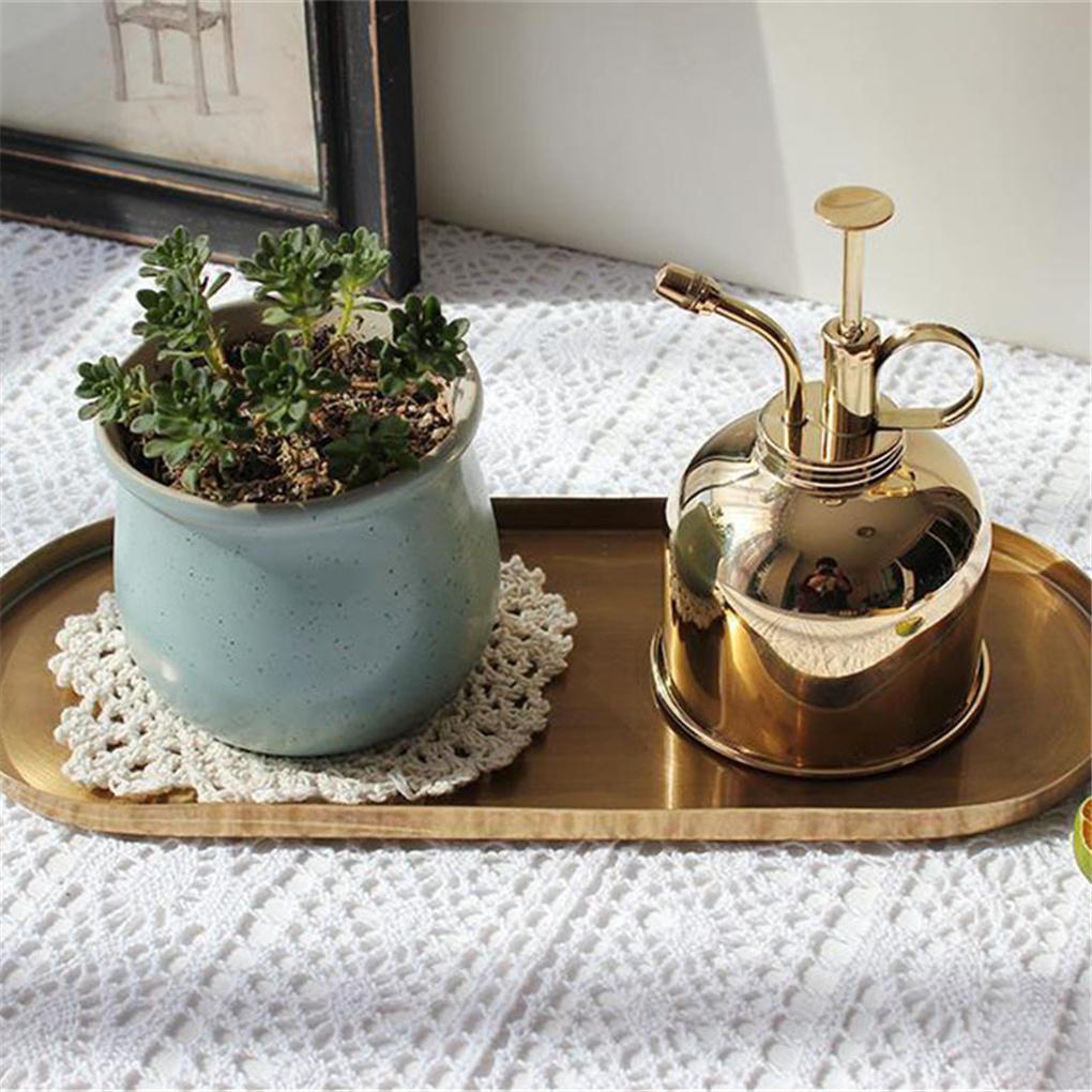 Butelka ze spryskiwaczem 300 ml Vintage Brass Podlewanie Dzbanek do roślin domowych do ogrodu wewnętrznego