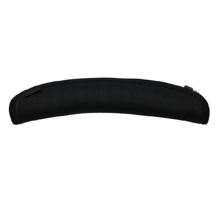 Universal Headband Pad Cover For MDRM1 Audios Headsets Zippers Access Washable Protective Layer Soft Fabric Sleeve