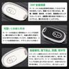 ZANEKO Alto Key Case Compatible with Suzuki Wagon R Key Nissan Roox Smart Key Wagon R and MR Wagon Key Holder in Silver White Cover, Case, Stingray,