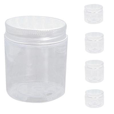 30-80ml Clear Plastic Cosmetic Cream Storage Jar Travel Empty Refillable Bottle