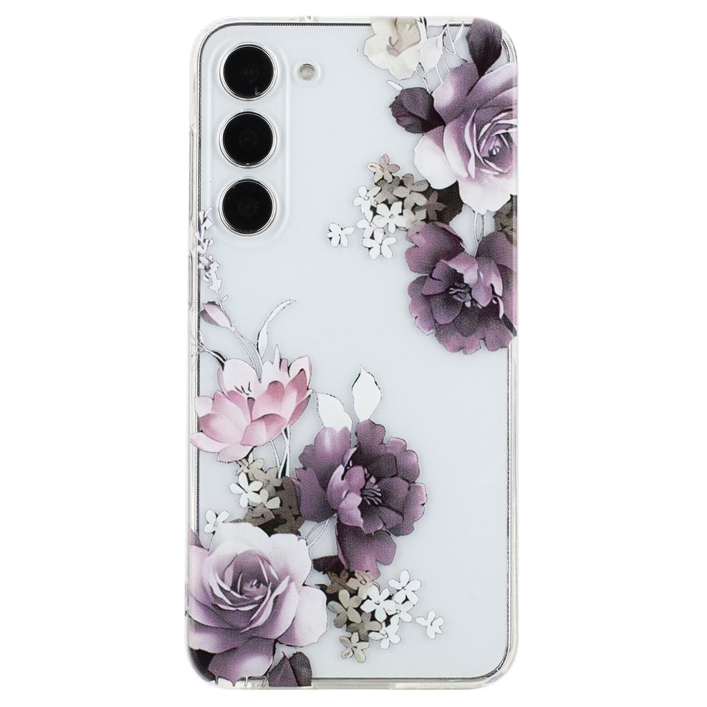 For Samsung Galaxy S23 Case Pattern Print Design Flexible TPU Phone Cover