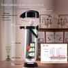 Giant Press-Type Hot Water Kettle with Large Capacity, Double-Tube Glass Liner for Household or Tea Room