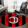 1pc A-AC Milan Carpet, Round Rug, Comfortable, Suitable for Entryways, Living Rooms, Office, And Bedrooms, Christmas Decoration