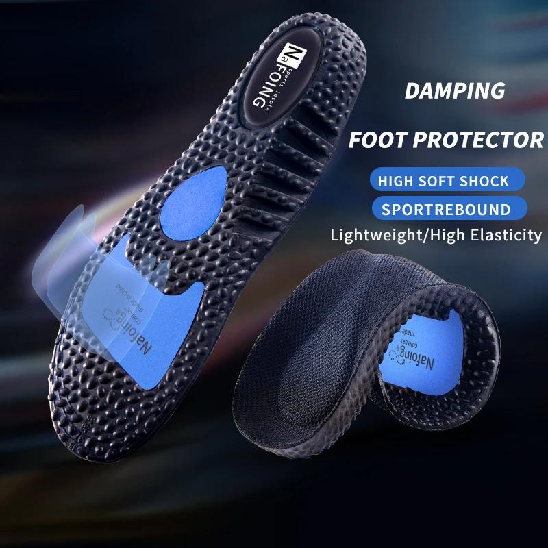 1Pair EVA Sports Shock Absorption Shoes Insole for Feet Height Increase Insoles Men Women Arch Support Orthopedic Shoe Pads