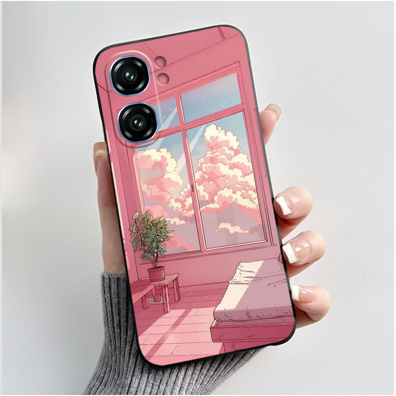 Casing For Oukitel C58 Pro Phone Case Aesthetic Luxury Cute Cool Boys Girls Soft silicone Back Cover OukitelC58 C58 C58Pro Shell