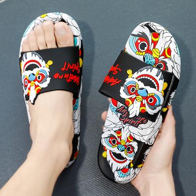 Summer Outerwear Trendy Fashion Soft Bottom Non-slip Slipper Men's Slippers