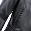 Long Jacket Men Genuine Cow Leather Wind Coat Classic Black Plus Size Jackets Casual Cloths