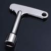 Universal Triangle Key Lock Zinc Zinc Zinc Alloy Spanner Key Utility Service Electric Cabinet Keys  Doors