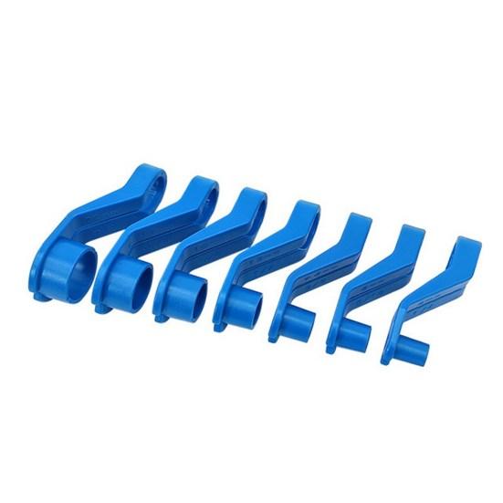 7Pcs/Set Pipe Removal Tool with Storage Tray Simple Assembly Easily Disconnected Car Repair Anti Rust Fuel Line Disconnect Tool Vehicle