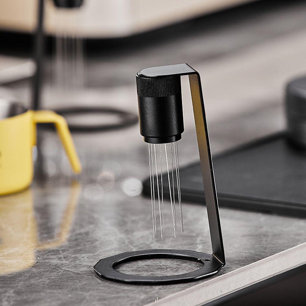 Magnetic Stand Coffee Stirrer Needle Stainless Steel Coffee Tamper Distributor  Barista Use