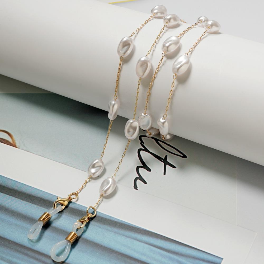 Anti-Lost Pearl Glasses Chain Beads Eyeglass Lanyard Sunglasses Chains Sunglasses Decoration