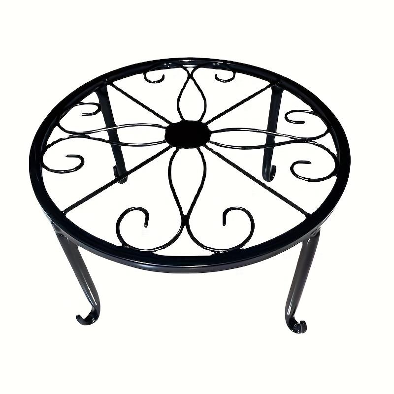 Heavy-Duty Rust-Resistant Metal Plant Stand - Suitable for All Seasons, Perfect for Indoor/Outdoor Garden Pots and Plants