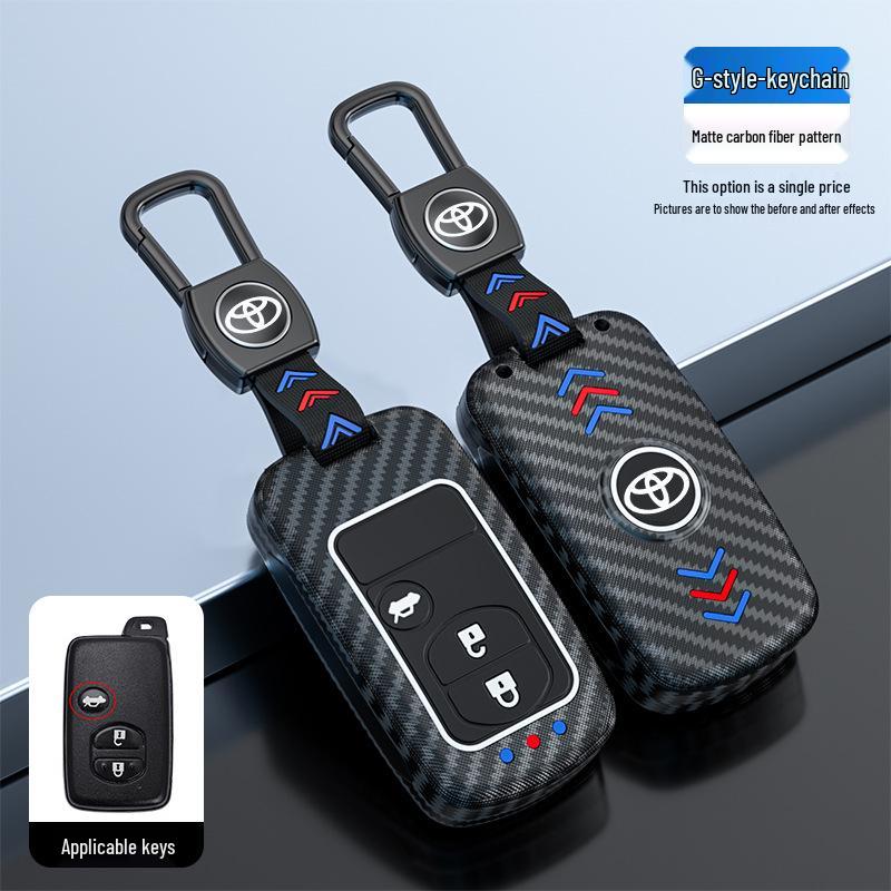 Women's Key Case Set for Toyota: Compatible with Land Cruiser, Old Camry, Prado, Highlander