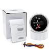 0-190 Ohm 52mm UP-DN Right Side Trim Meter Waterproof Trim Gauge with Red Backlight Stainless Steel Bezel Car Accessories