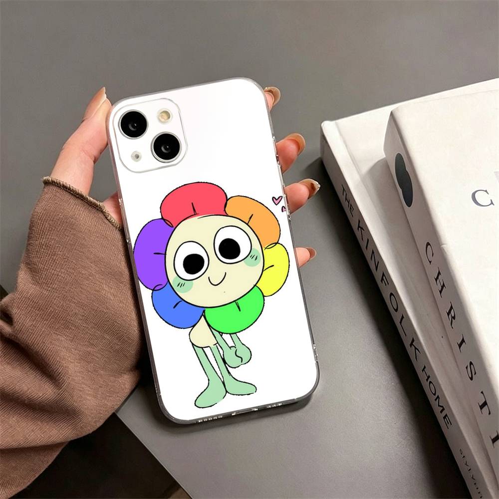D-Dandy World Phone Case For iPhone17,16,15,14,13,12,11 Plus,Pro Max Soft Transparent Cover