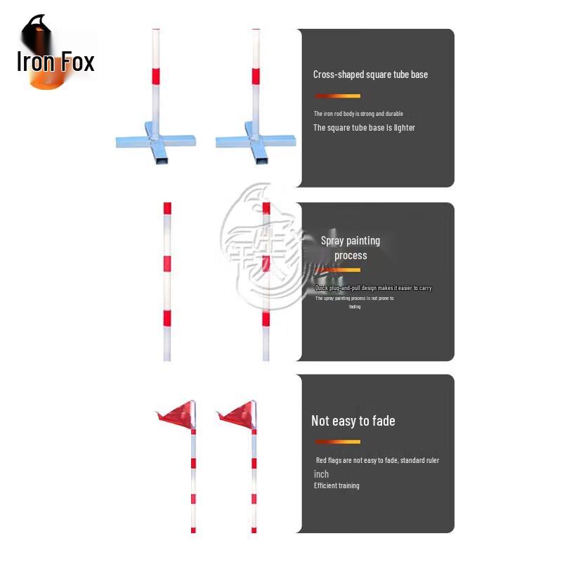 Iron Fox 400M Obstacle Course Training Equipment