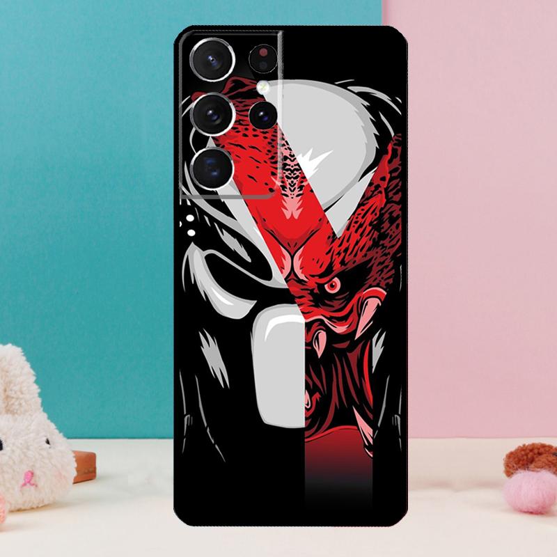 

Alien Predator Phone Case For Samsung Galaxy S25 S24 S23 S22 S21 Ultra S9 S10 Plus S20 FE Funda Cover Shell Galaxy S21Ultra