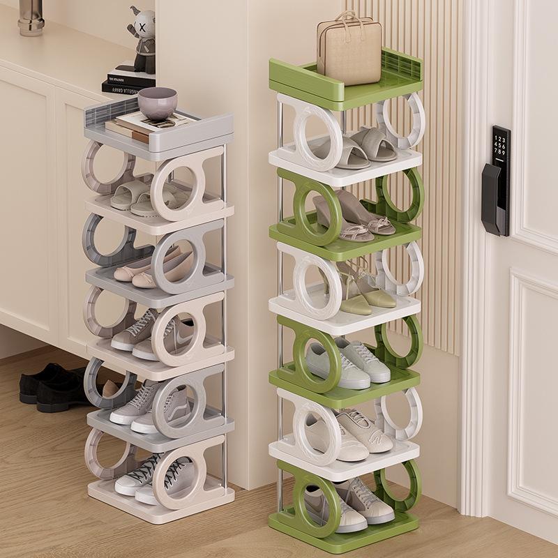 Compact Student Dorm Shoe Rack - Space-Saving Entryway Shoe Storage