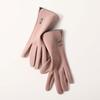 Windproof Outdoor Solid Color Velvet Female Gloves  Thick Mittens Full Finger Gloves