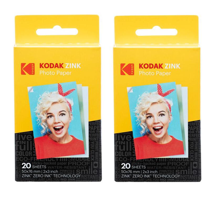 Мгновенная фотобумага Kodak Zink 2x3 (Китайская версия)