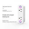 Smart Socket Wifi Smart U.S. Socket Electricity Statistics Smart Home U.S. Regulation Drag Two Double Plug