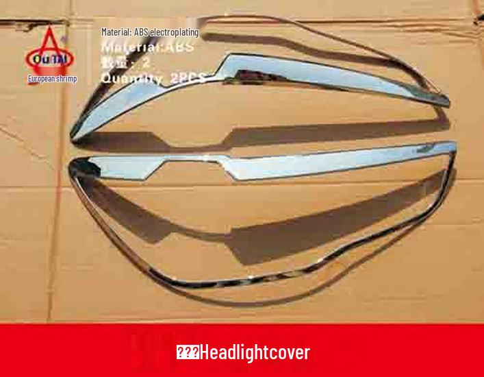 Otai covers for Mitsubishi ASX: front fog, rear fog, tail light, and headlight modification.