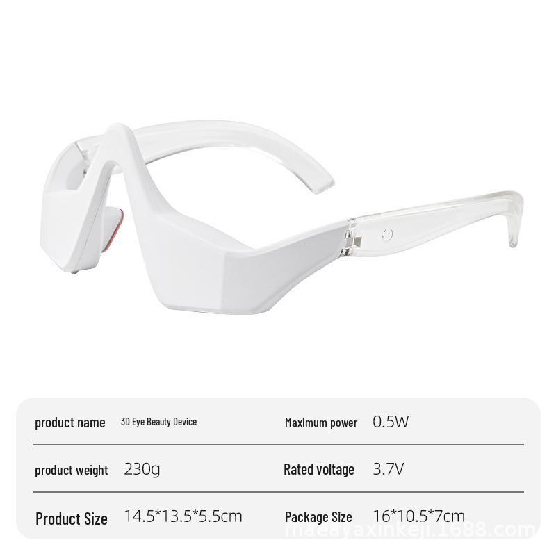 3D Red Light Portable Electric Eye Massager for Home Beauty Therapy