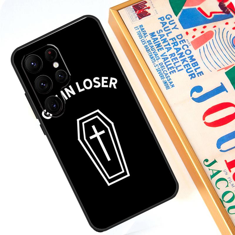 Skull Gothic Creepy Pastel Goth Case For Samsung Galaxy S24 S23 S22 Ultra Note 20 10 Plus S8 S9 S10 S20 FE S21 FE Cover