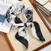 Square Hair Scarf Double Sides Neckerchief Fashion Silk Scarf  Gift