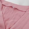 Sexy V-hals A-linjekjole Vår Sommer Ferie Fritid Ensfarget Flygeermer Kjoler S XL