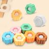 Simple Dimple Puzzle Building Blocks Spinning Top Infinite Assembly Anti Stress Bubble Spinner Kids Education Gyro Fidget Toy