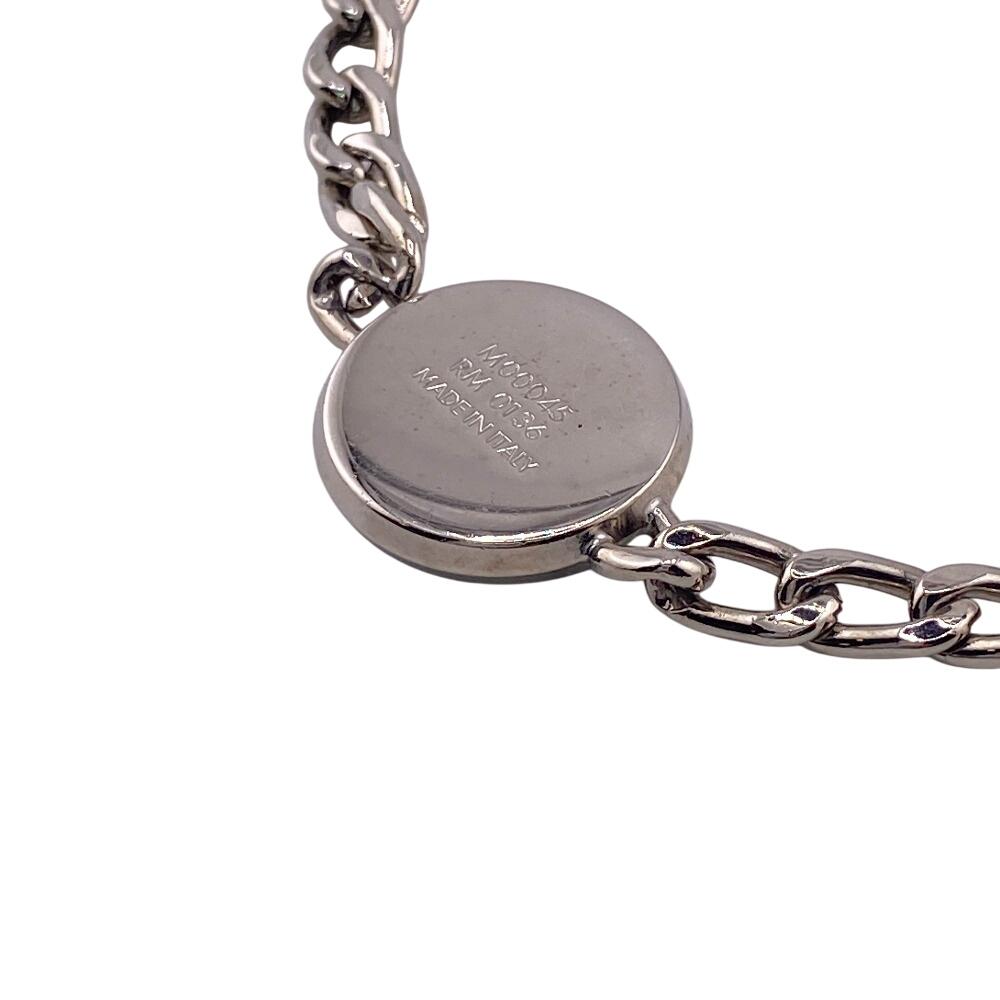 LOUIS VUITTON M00045 Chain metal LV Horn Bracelet bracelet Silver metal Women Used