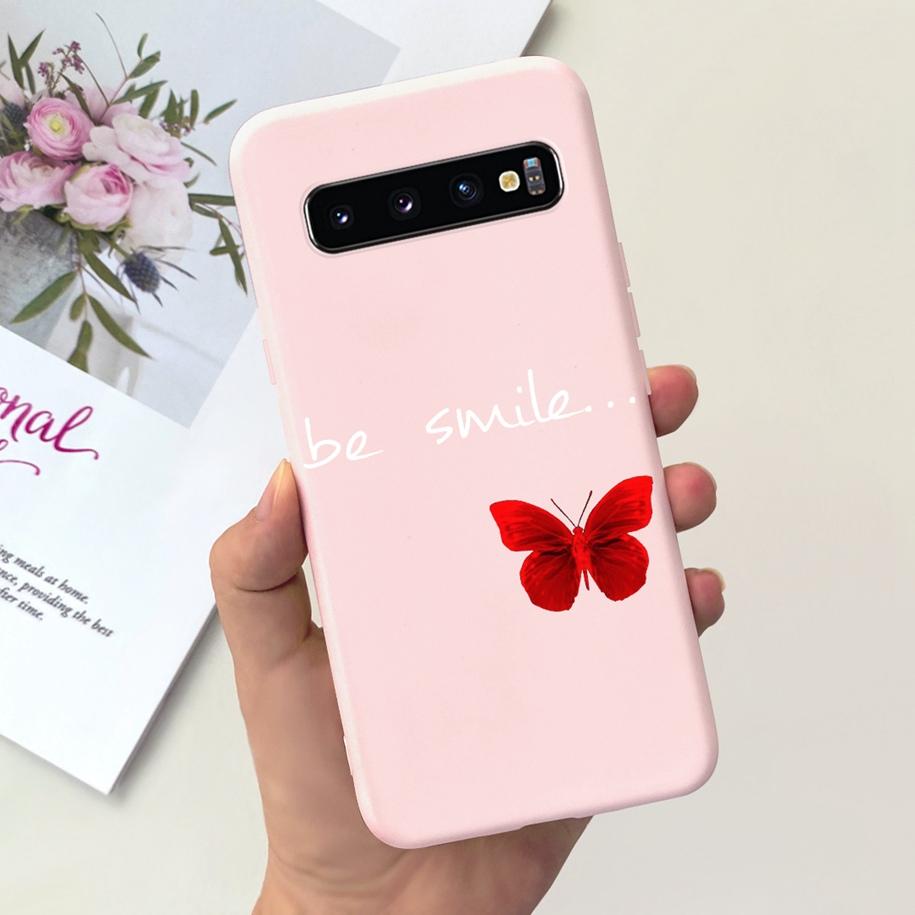 For Samsung S10 Plus SM-G975F Case Cute Dinosaur Duck Cartoon Soft Silicone Phone Cover For Samsung Galaxy S10 S10e G973F Bumper