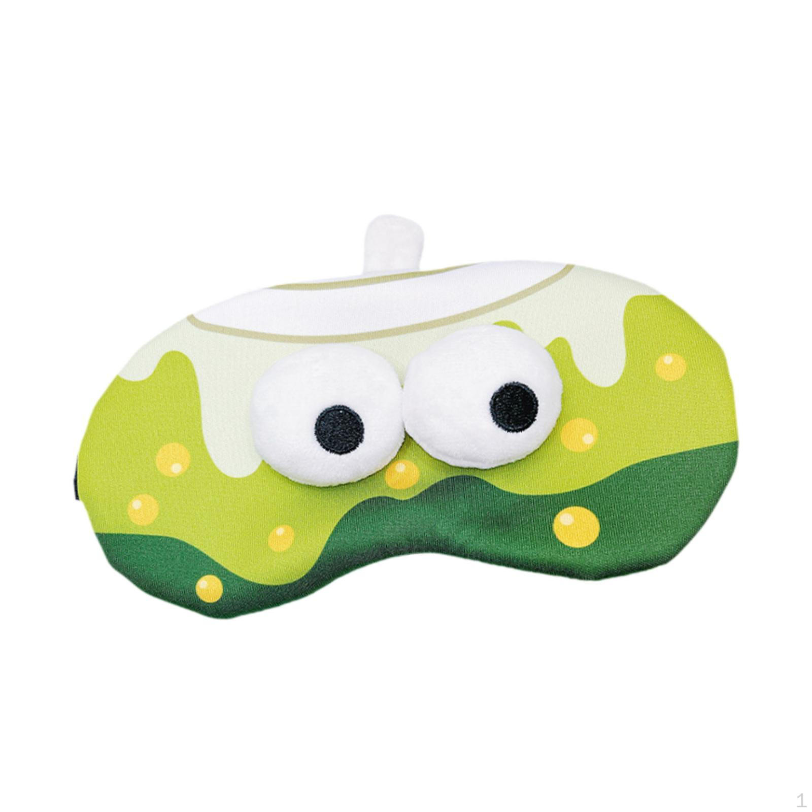 

Мультяшная детская маска для глаз, повязка на глаза, блокирующая свет, удобный чехол, мягкий козырек для сна Milk Tea pattern