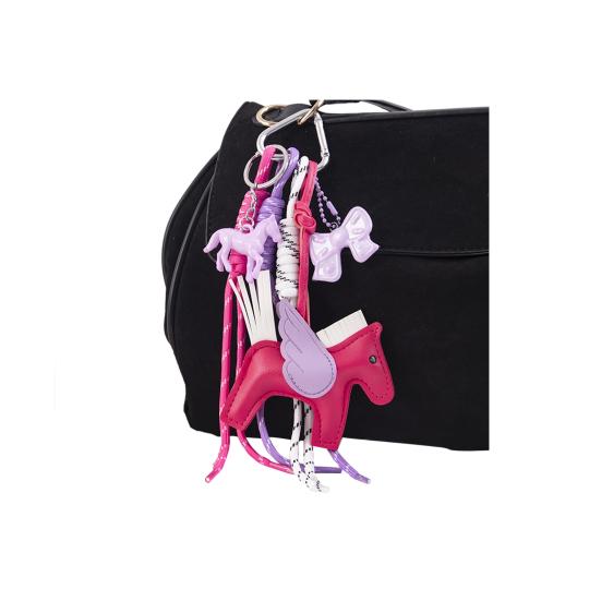 

Подвеска-брелок Шарм лошадь из искусственной кожи Брелок с плетеным шнурком Ключи Сумки Кошельки Аксессуары A