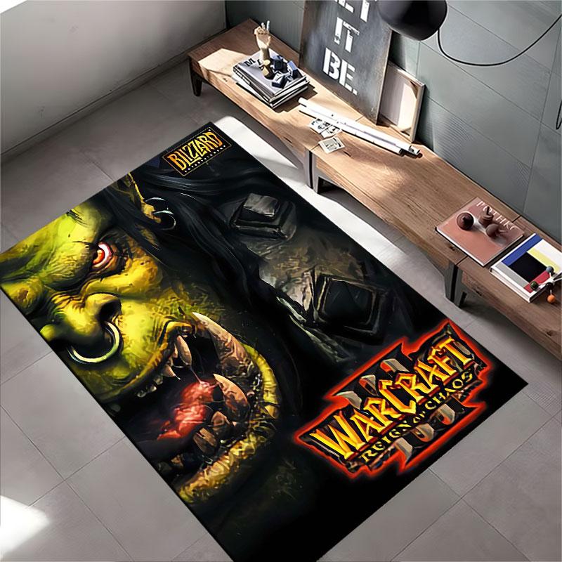 Warcraft III Reign of Chaos Carpet Suitable As a Non-slip Mat for the Living Room or Bedroom Sofa
