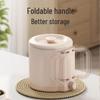 In Stock Portable Foldable Electric Kettle - Mini Travel & Outdoor Insulated Water Boiler