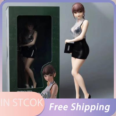 Auf Lager 20cm Schulleiterin Figur Schönes Mädchen Actionfiguren PVC Statue Modell Sammlung Schreibtisch Dekoration Puppen Spielzeug Weihnachten