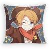 Anime Hetalia WorldStars Alfred F Jones Pillow Case Sofa Living Room Bedroom Headboard Backrest Cushion Square Cushion Nap Time