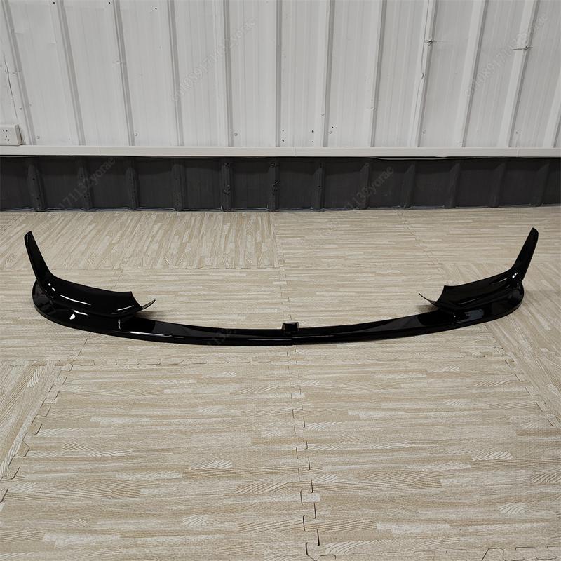 4PCS For BMW 3 Series F30 2012-2018 M3 M4 Style Car Front Bumper Lip Spoiler Splitter Diffuser ABS Gloss Black Bodykits Tuning