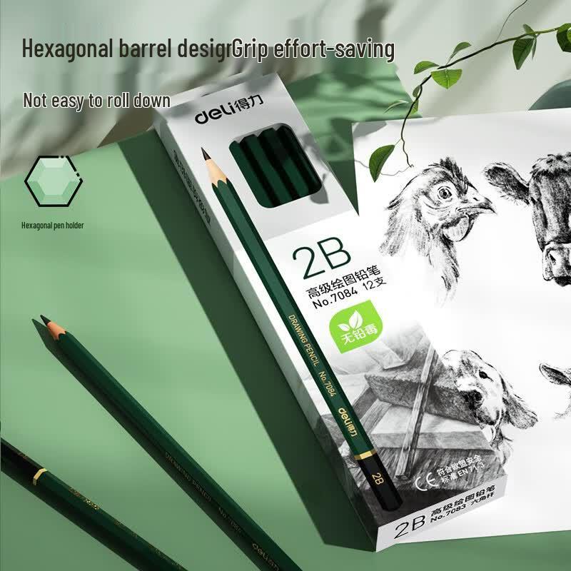 Deli 2B Hexagonal Pencils
