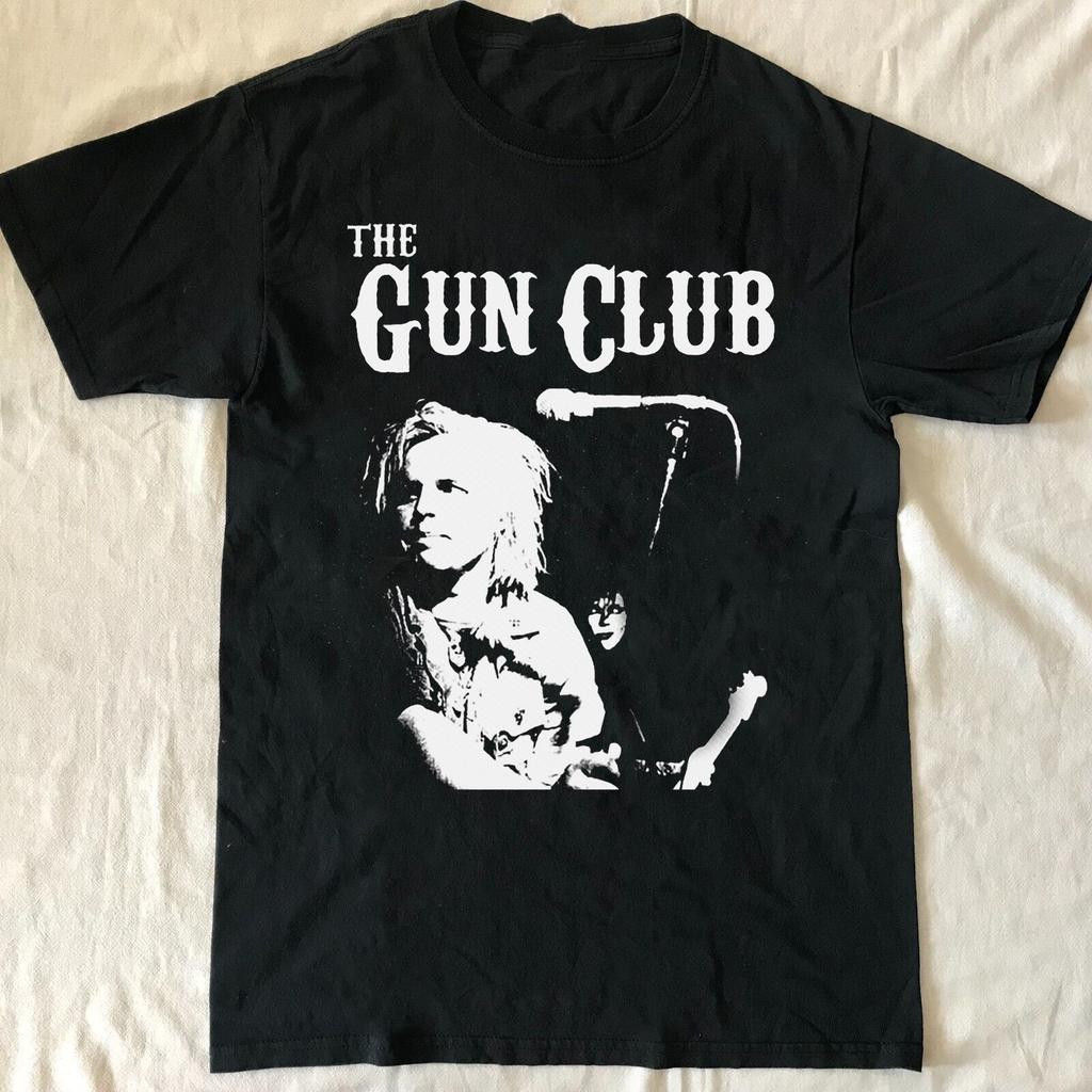 NEW Collection THE GUN CLUB Band Gift For Fan Black All Size T-Shirt OB281