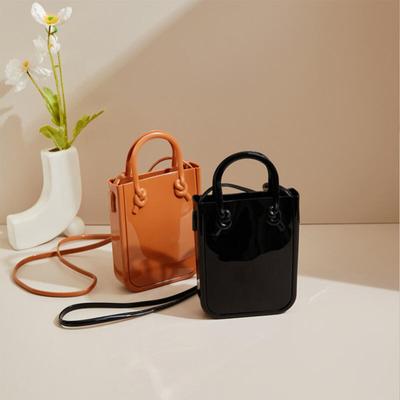 Nové želé tašky PVC dámské tašky přes rameno Módní jednobarevné trendy ruční tašky Volnočasové mini taštičky na rtěnku Crossbody tašky