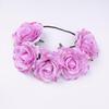 Bohemian Rose Wreath Headband for Halloween Party