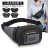New Waterproof Fanny Pack, Men's and Women's Multi-functional Large-capacity Fashion Trend Breast Bag, Multi-compartment Wear-resistant Sports Mobile