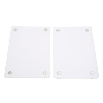 3 Zoll magnetischer transparenter Acryl-Fotorahmen-Kühlschrankaufkleber für Instax Mini