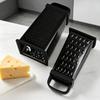 Stainless Steel 4 Sided Blades Household Box Grater Container Multipurpose Vegetables Cutter Kitchen Tools Manual Cheese Slicer