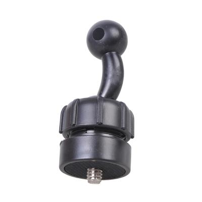 Universal 17mm Ball Head Tripod Adapter With 1/4Inch Male Thread Rotating Mount For Phone Camera Accessories