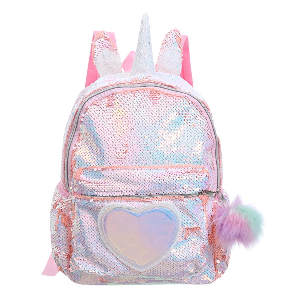 glitter school bag